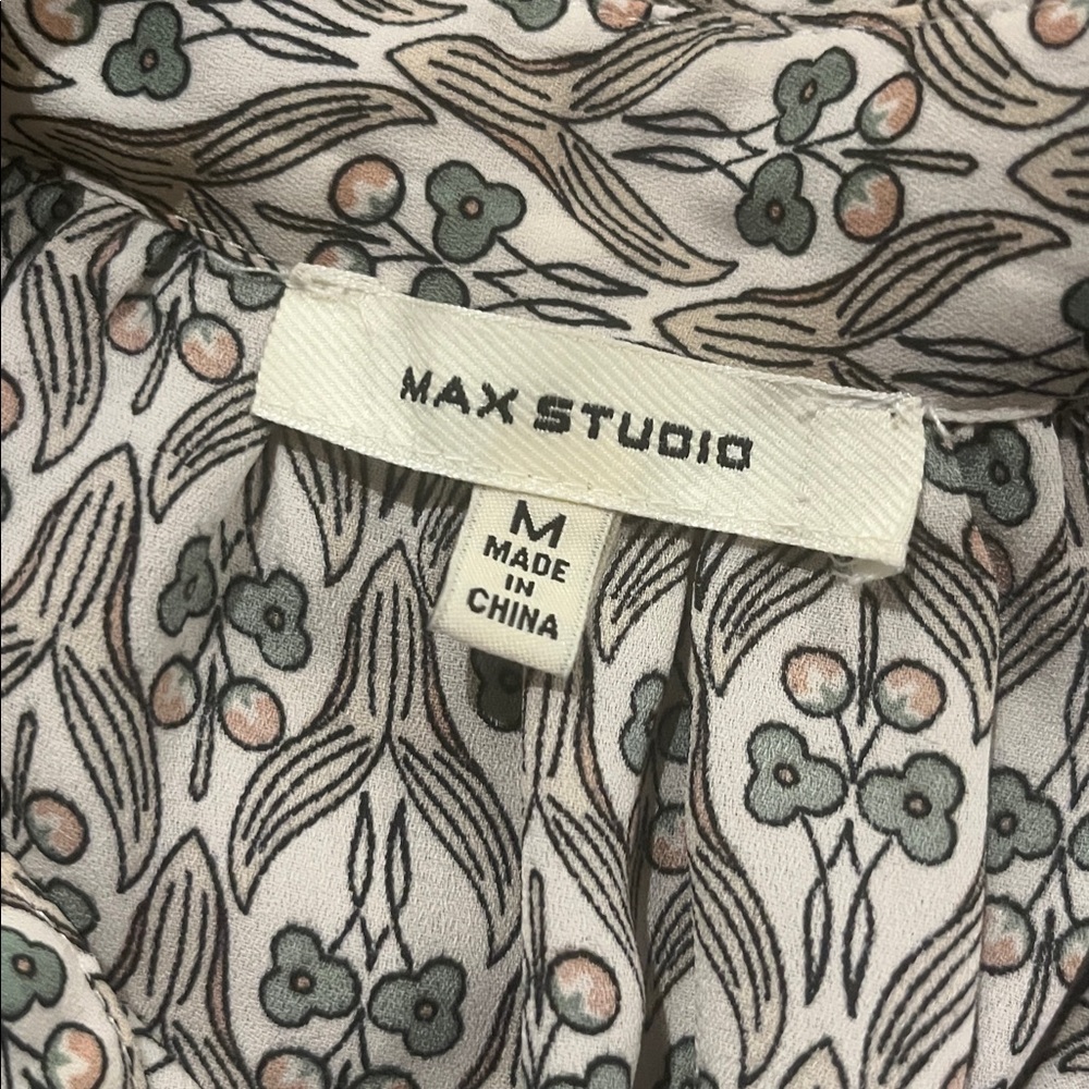 Max Studio Patterned Blouse - Picture 2 of 7